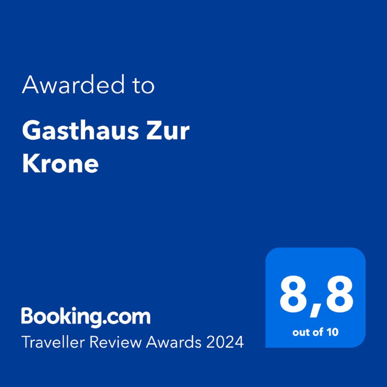 Gasthaus Zur Krone Windelsbach Exterior photo